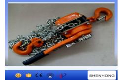 China 6 Ton Manual Lifting Equipment Chain Lever Block With 1.5M  Standard Chain supplier