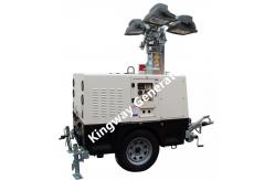 China 9m Lifting Height 230V Mobile LED Light Tower From Construction Sites supplier