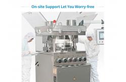 China Efficient And High Capacity Tablet Press Machine With GCr15 Die Material supplier