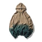 Gradual Change Unisex Plain Hoodies 100 Percent Cotton Hoodies for sale