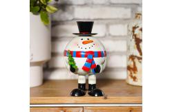 China Durable Iron Christmas Metal Decorations Handcrafted Elk And Other Shapes supplier