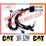 High Performance Engine Wiring Harness Assembly 381-3299 For  E324D E325D E326D E329D Excavator C7 Engine for sale