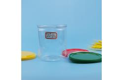 China Easy Open 450ml Aluminium Lid 30G Plastic Food Cans supplier