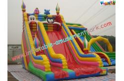China Customized Clown  Rent Inflatable Slide , Inflatable Dry Slides supplier