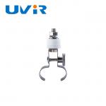 15x33mm Infrared Bulb Holder  Ceramic Silver For Short Wave Twin Lamp for sale