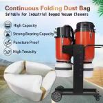 Replacement continuous drop down bag for concrete dust extractor Longopac Cassette Vacuum Bags LongoPac Plastic Dust Bag for sale