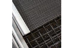 China High Carbon Steel Wire Mining Screen Mesh Tension Wire Mesh With Hooks supplier