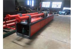 China Hot Process Elbow Forming Machine , Induction Heating Machine Auto Feeding supplier