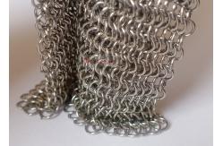China 0.53x3.81mm Chainmail Ring Mesh As Metal Mesh Curtains supplier