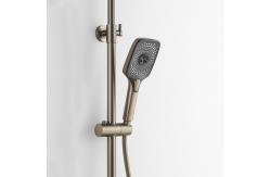 China Bathroom Rainfall Shower Head System Wall Mount With Handheld Spray supplier