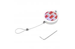 China Anti Theft Extended Security Pull Box Retractable Product Tether supplier