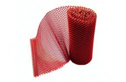 China Copper Aluminum Metal Coil Drapery , Wire Mesh Curtains For Interior Partition supplier