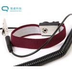Rose Red ESD Wrist Straps Used For Grounding in lab for sale