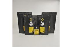 China Matte CMYK Gravure Printing Aluminum Foil Pouch With Zipper / Valve supplier