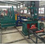 Automatic wood band saw machine, vertical band sawmill with carriage, wood mill for sale