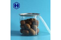 China 21.6oz 640ml Cotton Candy Clear Plastic Cans With Easy Open End supplier