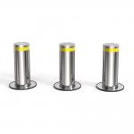 Hydraulic Telescopic Automatic Rising Bollards With Crash Tested PLC Control Box