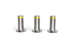 China Hydraulic Telescopic Automatic Rising Bollards With Crash Tested PLC Control Box supplier