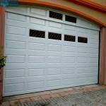 Polycarbonate Sectional Overhead Garage Door Anti Corrosion for sale
