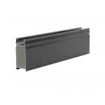 Casement Window Frame , Triangle Bronze Anodized Hollow U Shape 6063 Aluminum Extrusion Profile