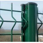 3D Curvy  hot dipped PVC coated welded wire mesh fence triangle 3D fence