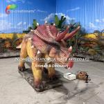 Immersive Realistic Animatronic Dinosaur Exhibit: Giant Motorized Triceratops Featuring Vivid Colors, Articulated Motion & Remote Pacing for sale