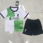 Jacquard White Green Jersey OEM ODM Customize Football Shirts for sale