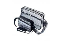 China PVC Grid Clean Room Tool Bag ESD Adjustable Anti Static Cleanroom PVC Bag supplier