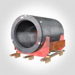 High Density Hard Felt Graphite Cylinder 2200 ℃ Working temperature in vacuum for sale