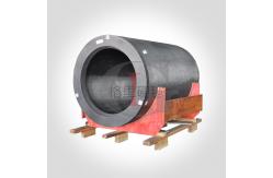 China High Density Hard Felt Graphite Cylinder 2200 ℃ Working temperature in vacuum supplier