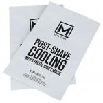 Custom Logo Printed Three Side Heat Sealable Flat Cosmetic Facial Mask Packaging Sachet Face Mask Bag for sale