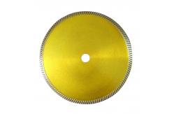 China Continuous Rim Narrow Turbo Teeth Diamond Blade for Granite cutting supplier