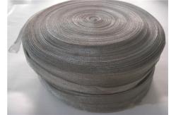 China Fine Plain Knitted Wire Mesh With 0.08mm-0.55mm Diameter supplier