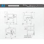 A1 3KW Visual Solder Paste Printer 0.4-6mm PCB Screen Printer