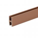                    Plastics U C Channel H L T I Custom Shaped Slots Guide Grooves Strips              for sale