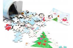 China Die Cut picture Custom Picture Jigsaw Puzzles printing Service supplier