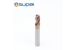 China High Precision Tungsten Steel HRC65 Solid Carbide End Mill supplier