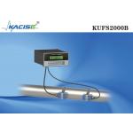 Clamp On Type Ultrasonic Flow Meter Panel Mount KUFS2000B with accuracy ≤1% for sale