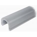 Natural Anodized Heat Sink Extrusion Profiles For LED Light / Machine for sale