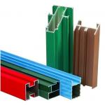 Non-insulated T4 Exterior Aluminum Sliding Window Frame Extrusion Profiles With Milling , Drilling for sale