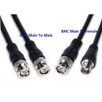 Black BNC Male To Male RF59 Cable Wiring Harness for sale