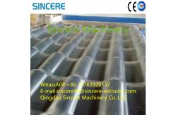China ASA PVC Composite Roof Plastic Sheet Extrusion Machine Tile Production Line supplier