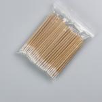 Wooden Stick Pointed Cotton Swab Biodegradable Cleanroom Cotton Buds For Industrial for sale