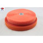 100% Nylon Orange heavy duty hook and loop Sew On For Bundle Belt for sale