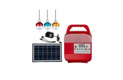 China 8000mah Solar Energy Lighting System Portable Solar Panel Kit supplier