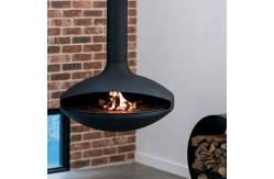 China Carbon Iron Construction Wood Burning Fire Pit With Assembly Required Hanging Fireplace supplier