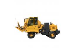China Mobile Portable HY-160 Self Loading Concrete Mixer Construction Machinery supplier