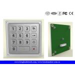 Door Metal Keypad 4 X 4 Matrix With Rugged Stainless Steel Material for sale