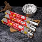 Microporous Aluminum Foil Roll High Temperature Resistance  600mm for sale