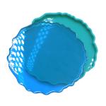 Flexible Silicone Resin Mold Irregular Shape Epoxy Resin Coaster for sale